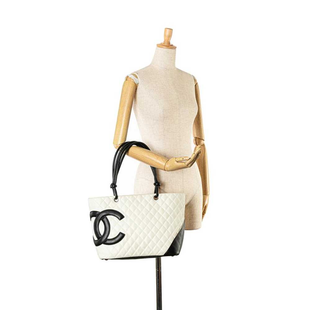 Chanel Cambon leather tote - image 11