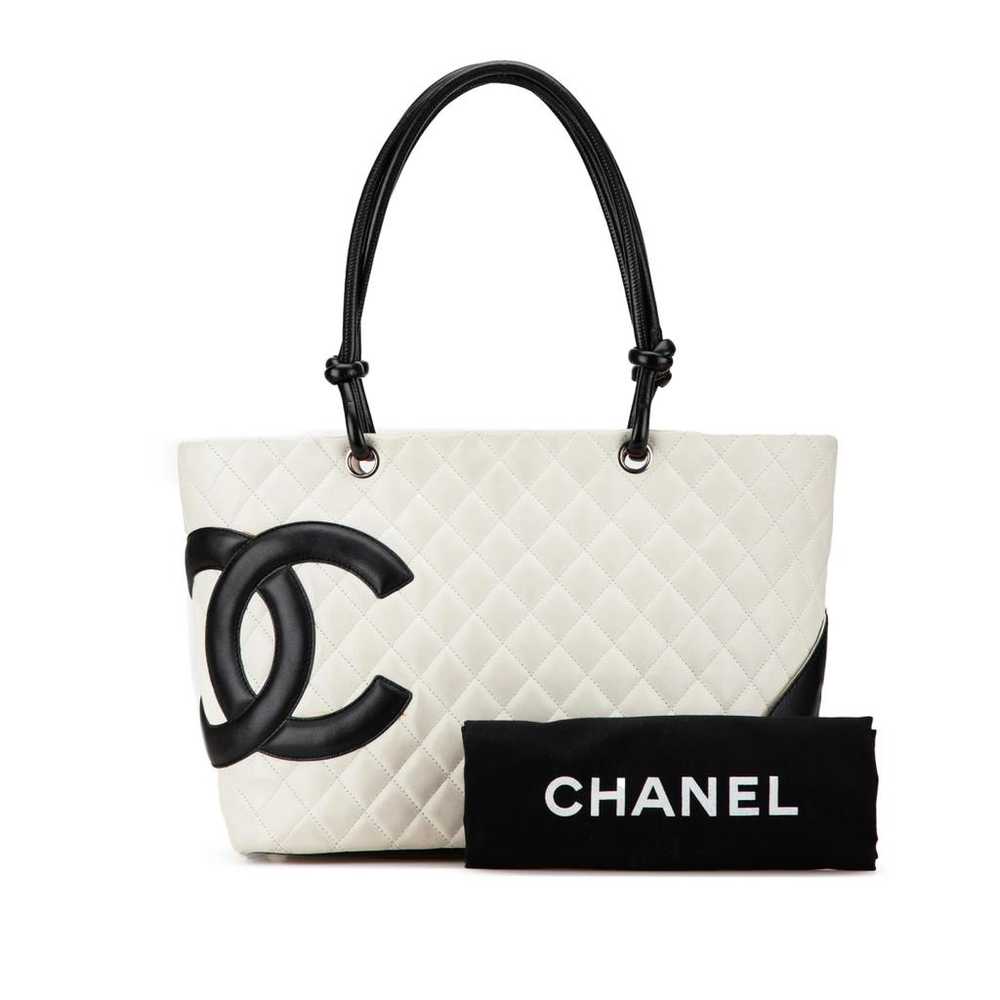 Chanel Cambon leather tote - image 12