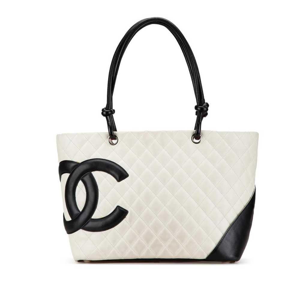 Chanel Cambon leather tote - image 1