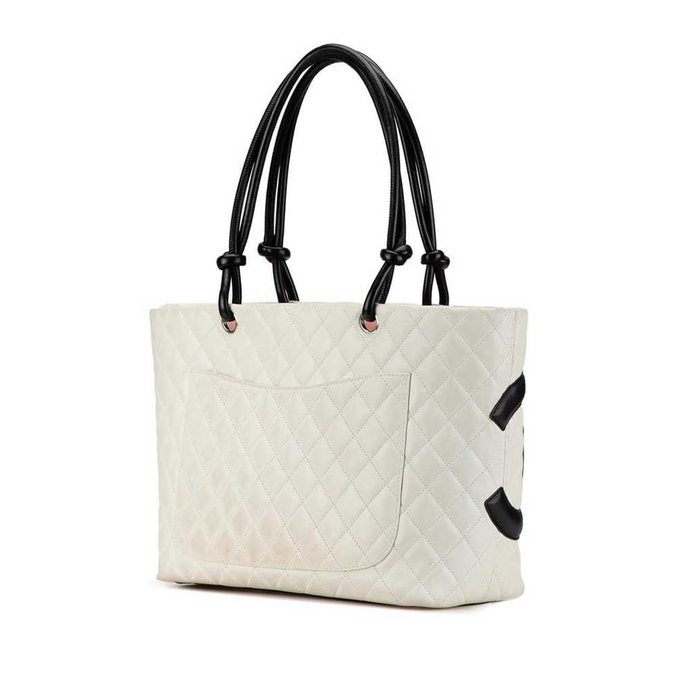 Chanel Cambon leather tote - image 2