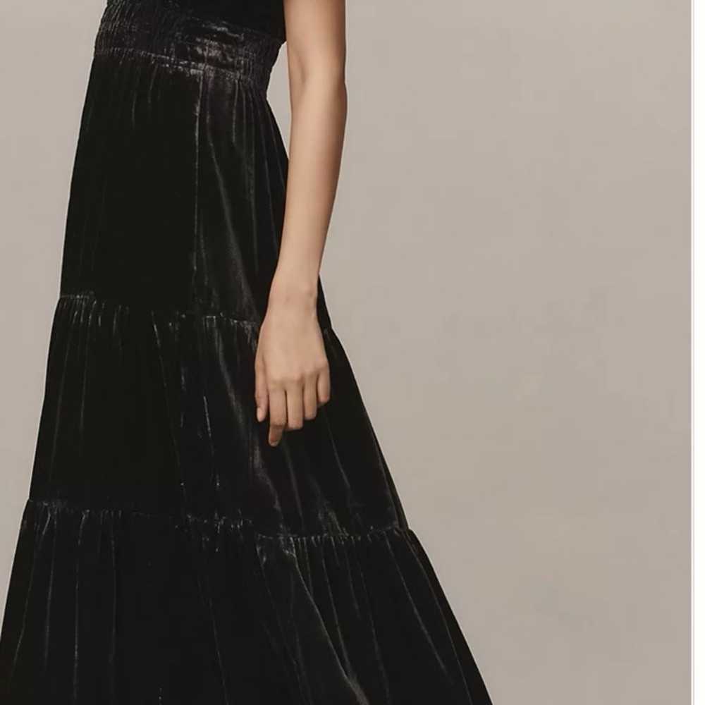 Anthropologie The Somerset Maxi Dress Velvet Edit… - image 3