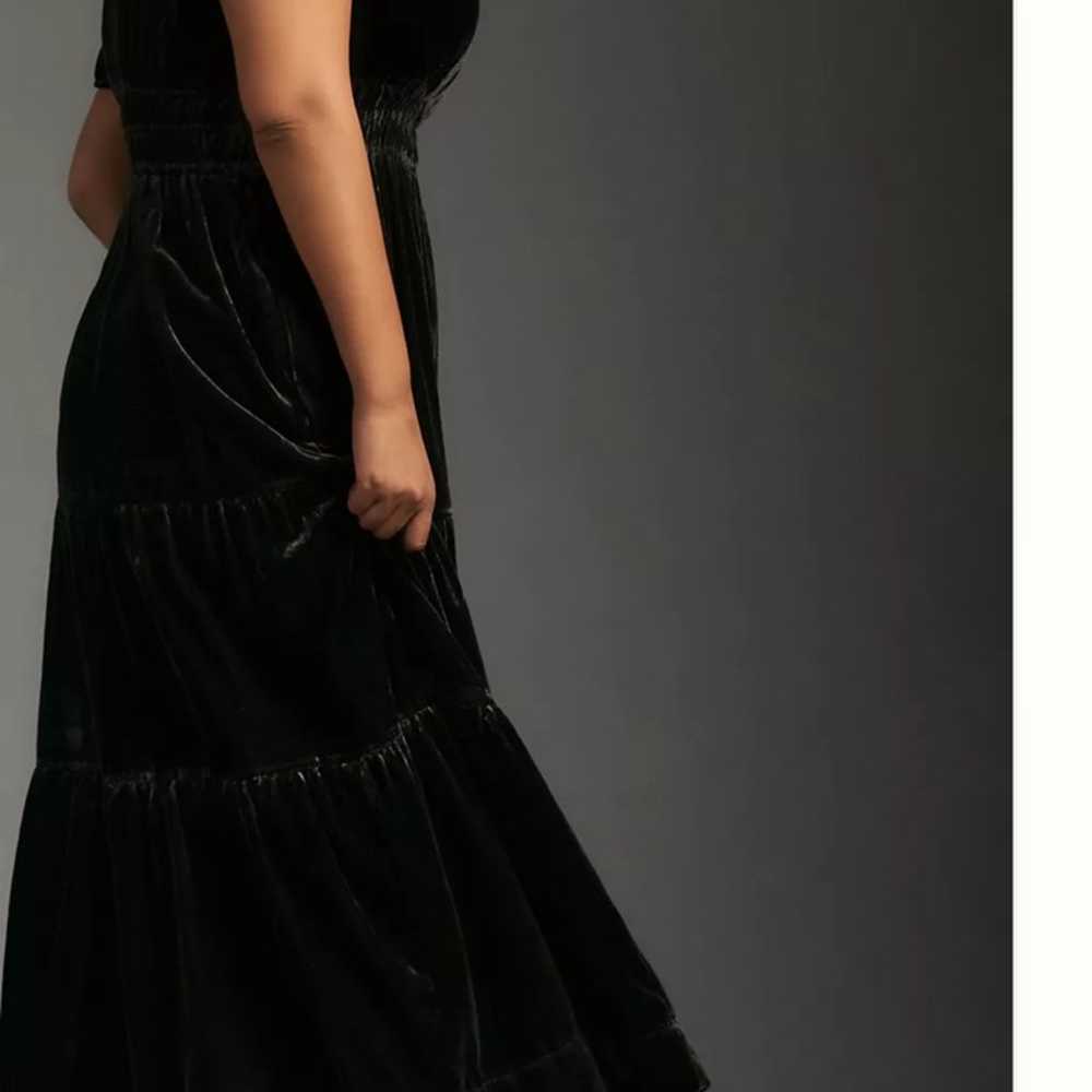 Anthropologie The Somerset Maxi Dress Velvet Edit… - image 5