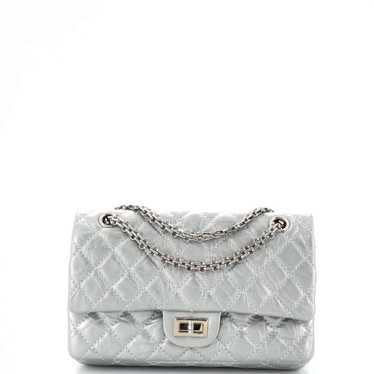 CHANEL Reissue 2.55 Flap Bag Quilted Metallic Aged