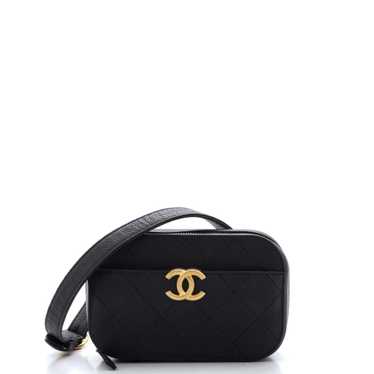 CHANEL Chic Affinity Belt Bag Stitched Caviar