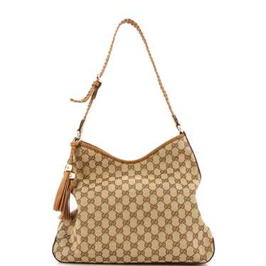 GUCCI Marrakech Hobo GG Canvas Medium