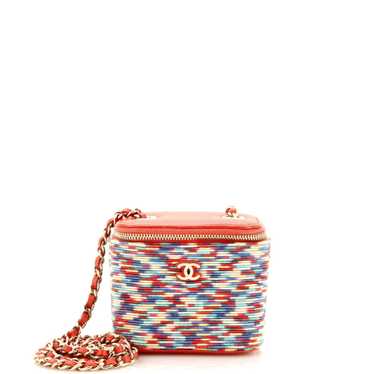 CHANEL Classic Vanity Case with Chain Multicolor … - image 1