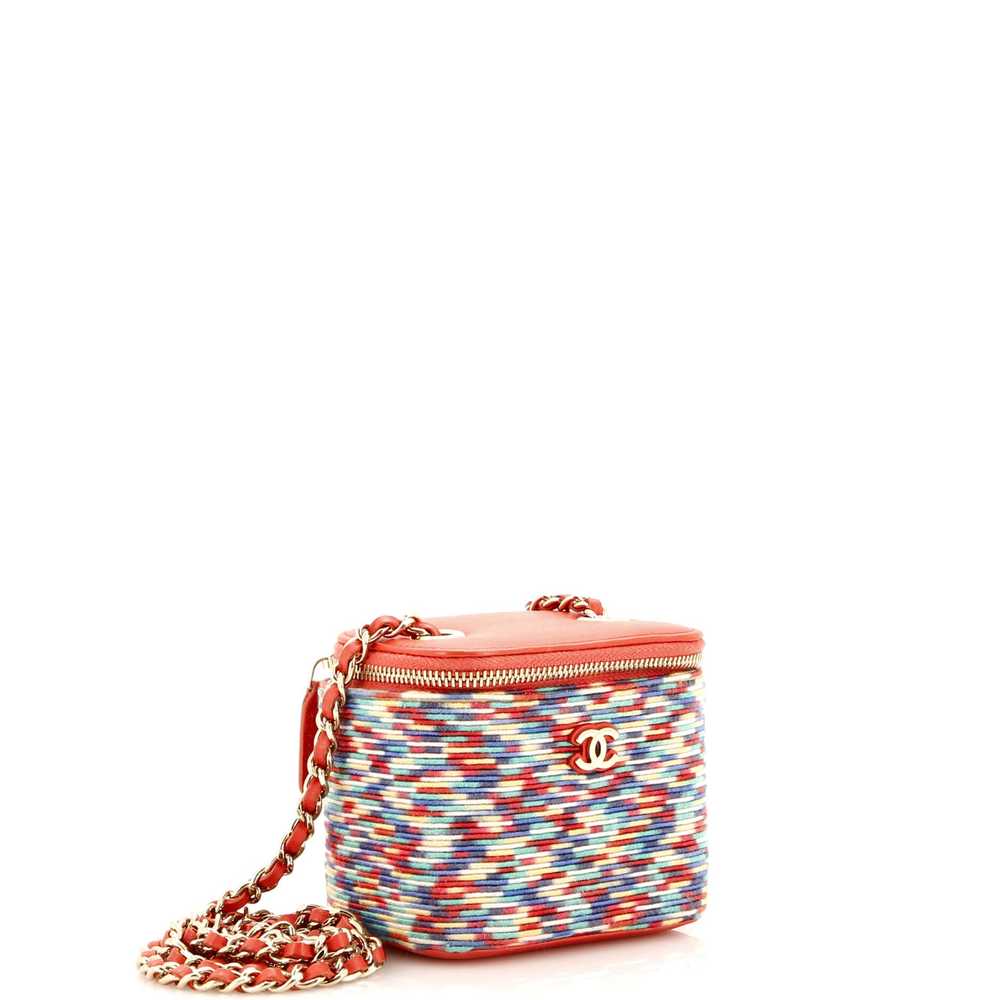 CHANEL Classic Vanity Case with Chain Multicolor … - image 3