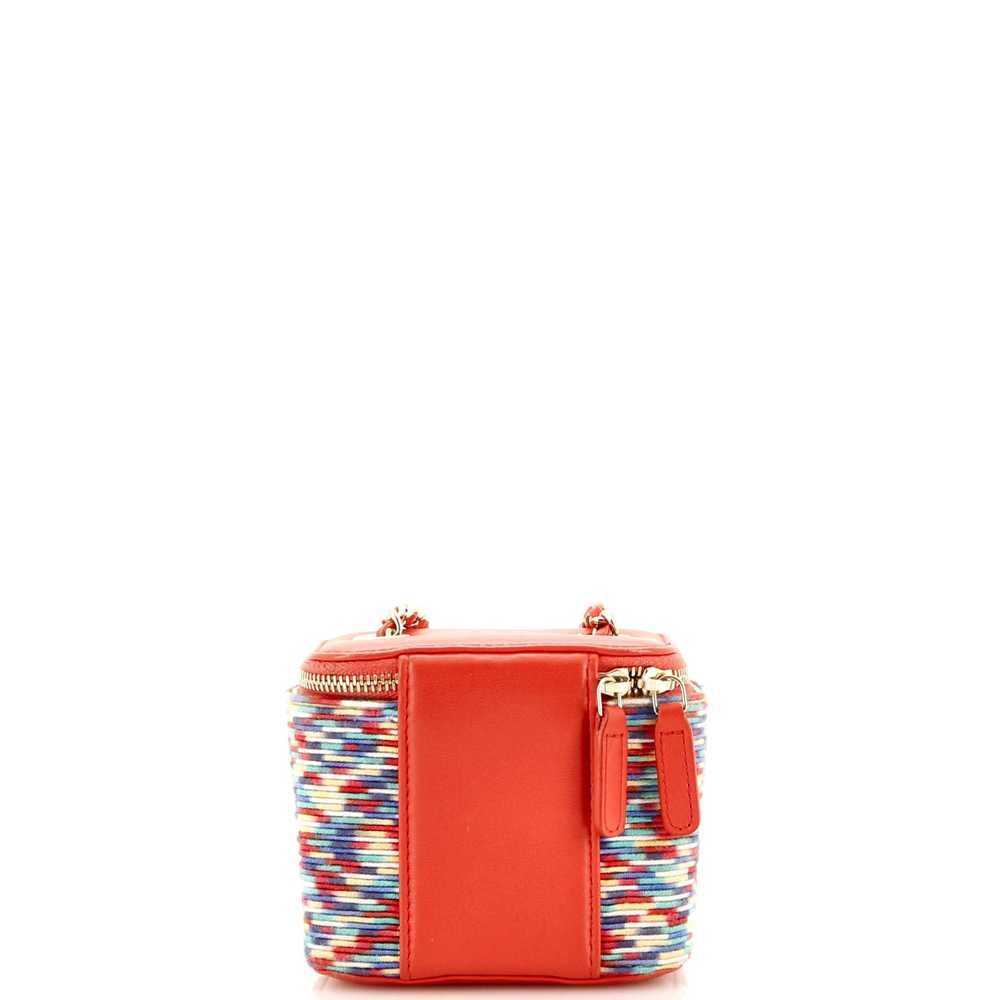 CHANEL Classic Vanity Case with Chain Multicolor … - image 4