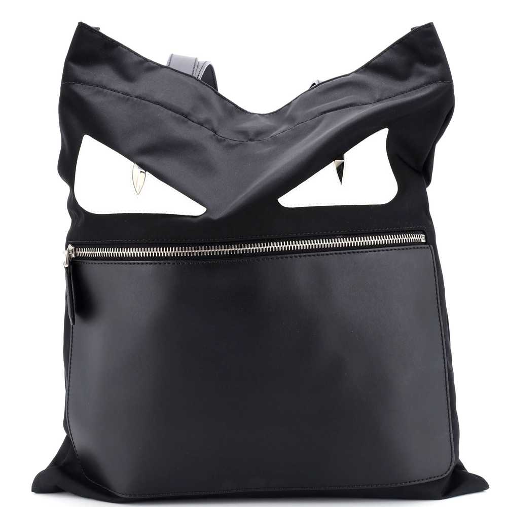 FENDI Monster Tote Nylon and Leather - image 1