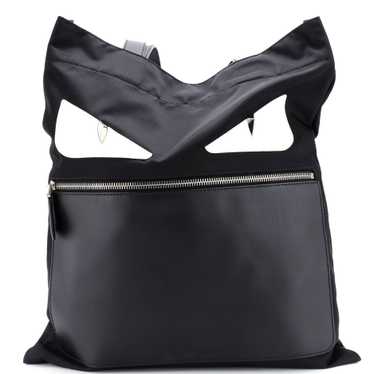 FENDI Monster Tote Nylon and Leather