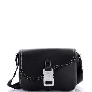 Christian Dior Saddle Buckle Flap Messenger Bag Le