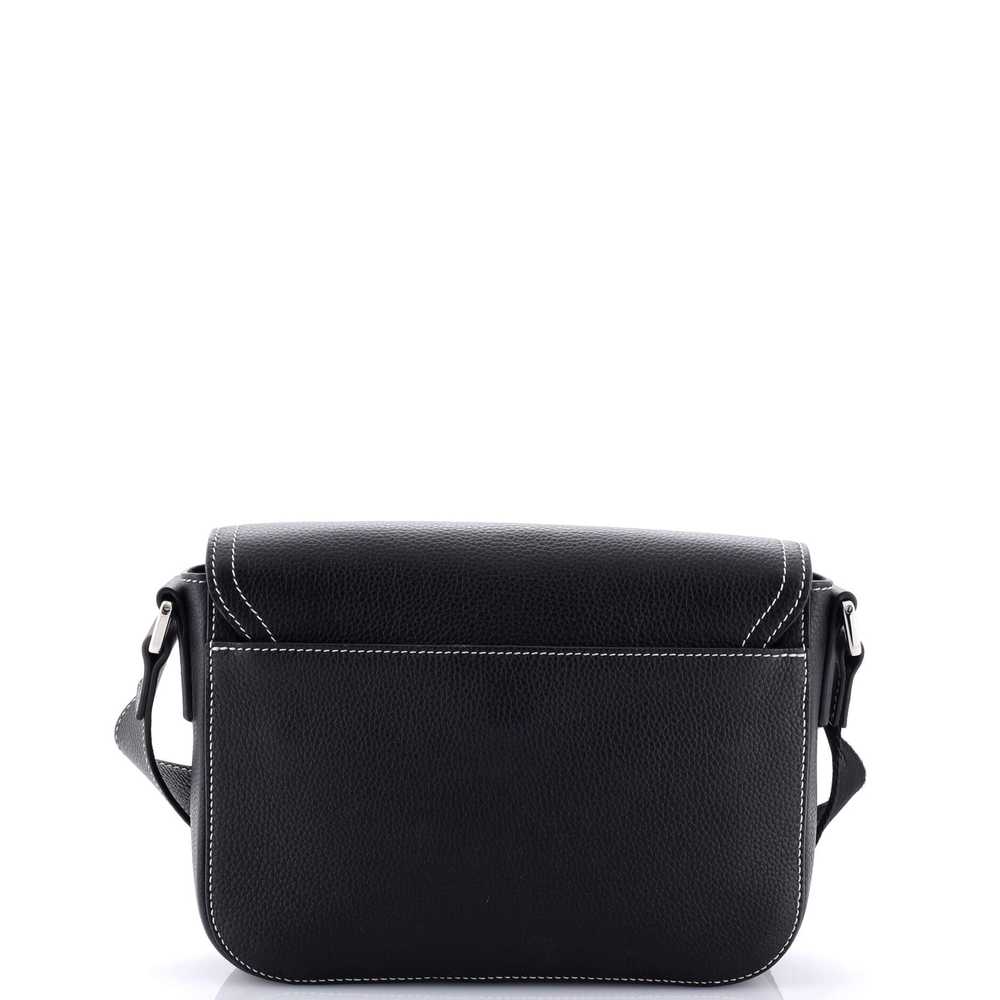 Christian Dior Saddle Buckle Flap Messenger Bag L… - image 3