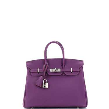 Hermes Birkin Handbag Anemone Togo with Palladium 