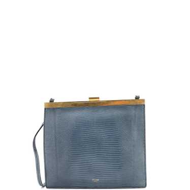 CELINE Clasp Crossbody Bag Lizard Mini - image 1