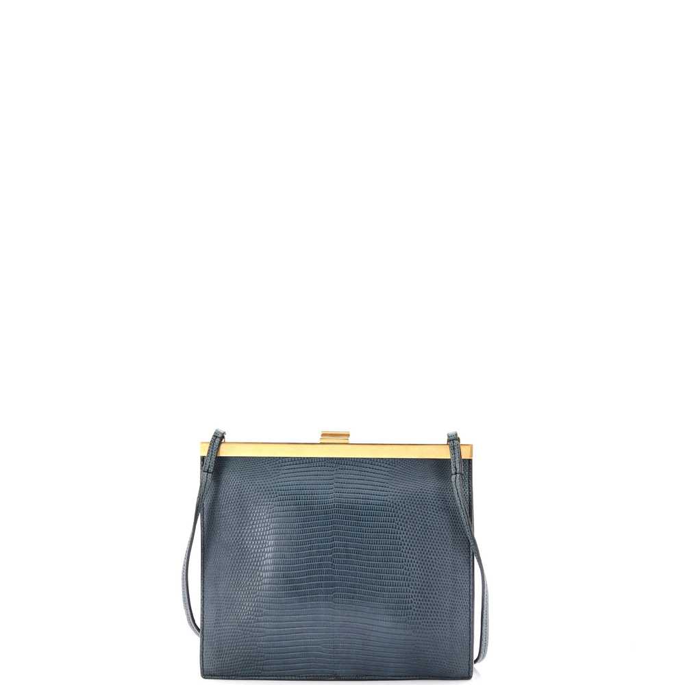 CELINE Clasp Crossbody Bag Lizard Mini - image 3