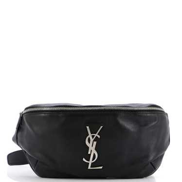 Saint Laurent Classic Monogram Belt Bag Leather