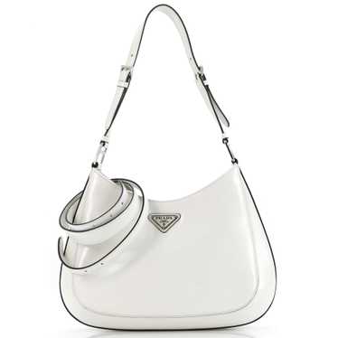 PRADA Cleo Shoulder Bag Spazzolato Leather Large