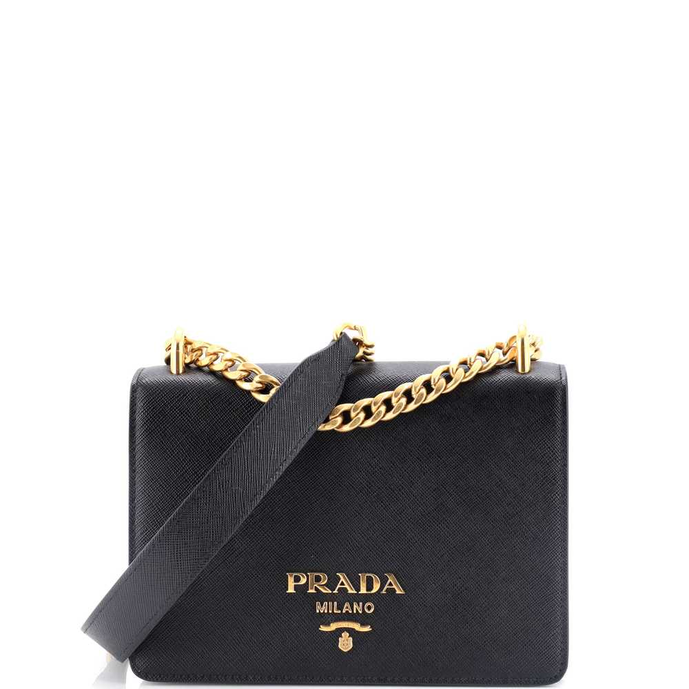 PRADA Chain Flap Bag Saffiano Leather Small - image 1