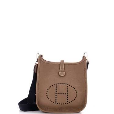 Hermes Long Strap Evelyne Bag Clemence TPM