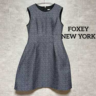 FOXEY NEW YORK Sleeveless Dress Mosaic Pattern Al… - image 1