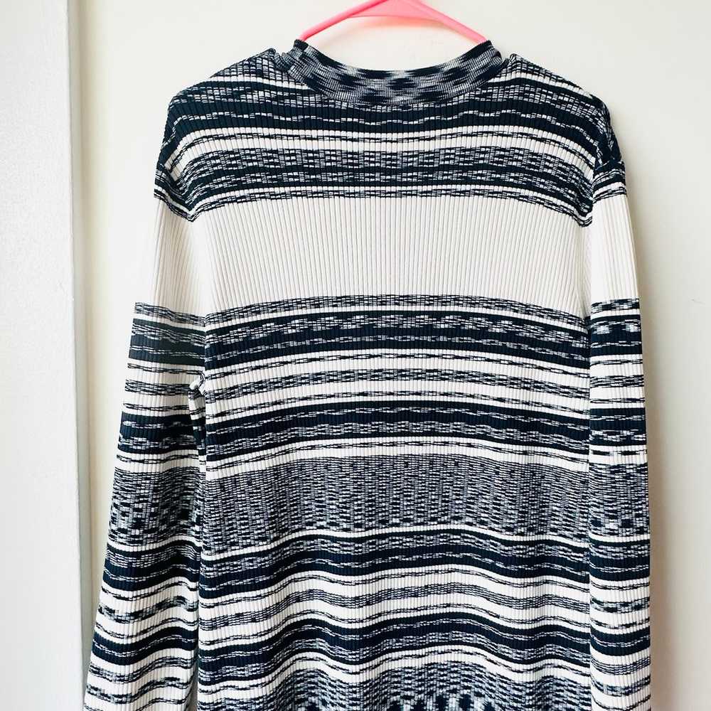 Tory Burch Julie Ribbed Knit Sweater Midi Long Sl… - image 11