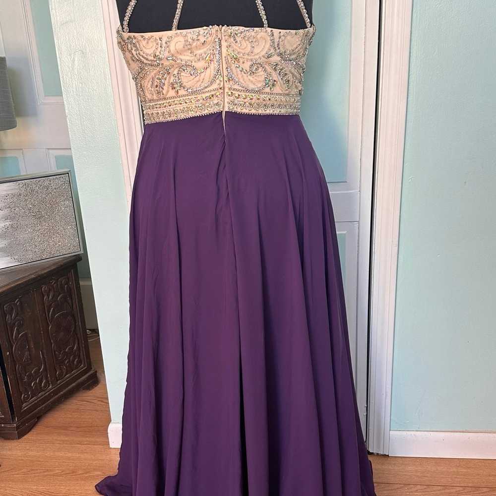 Size 22 eggplant purple prom mother of bride page… - image 3