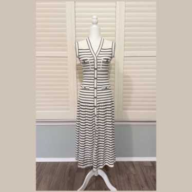 55% OFF! Molina Striped Knit Dress - image 1