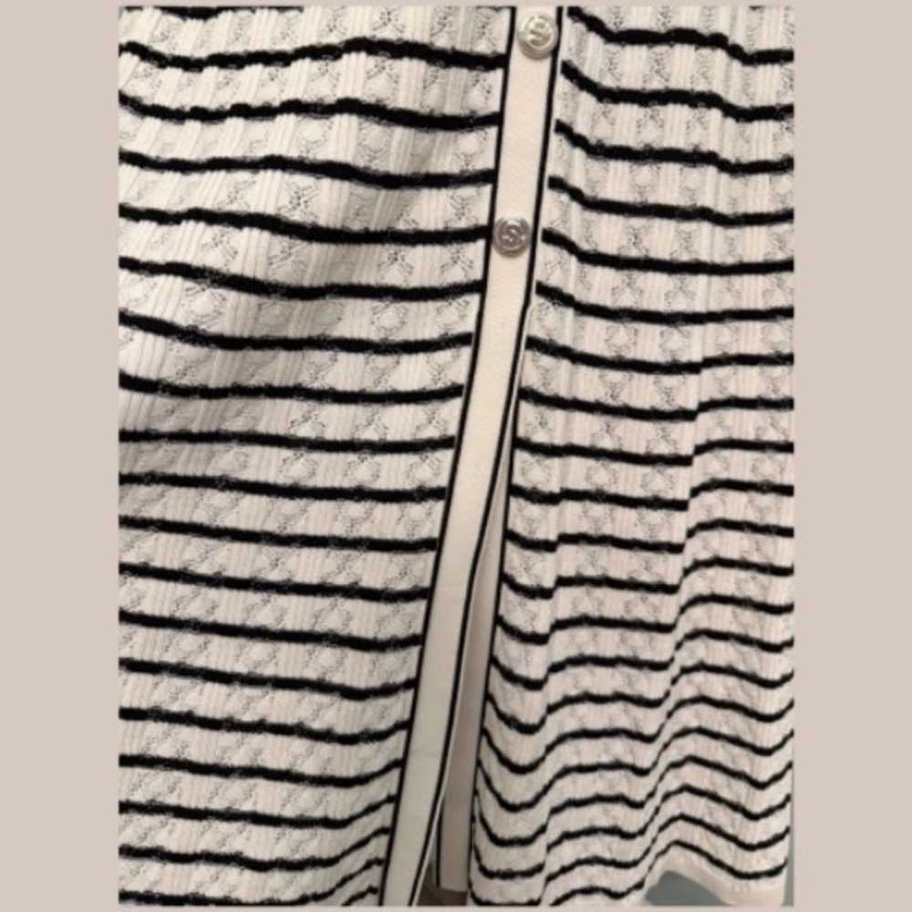 55% OFF! Molina Striped Knit Dress - image 8