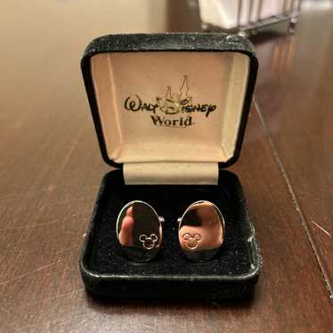 Vintage Walt Disney World Sterling Silver Cufflink