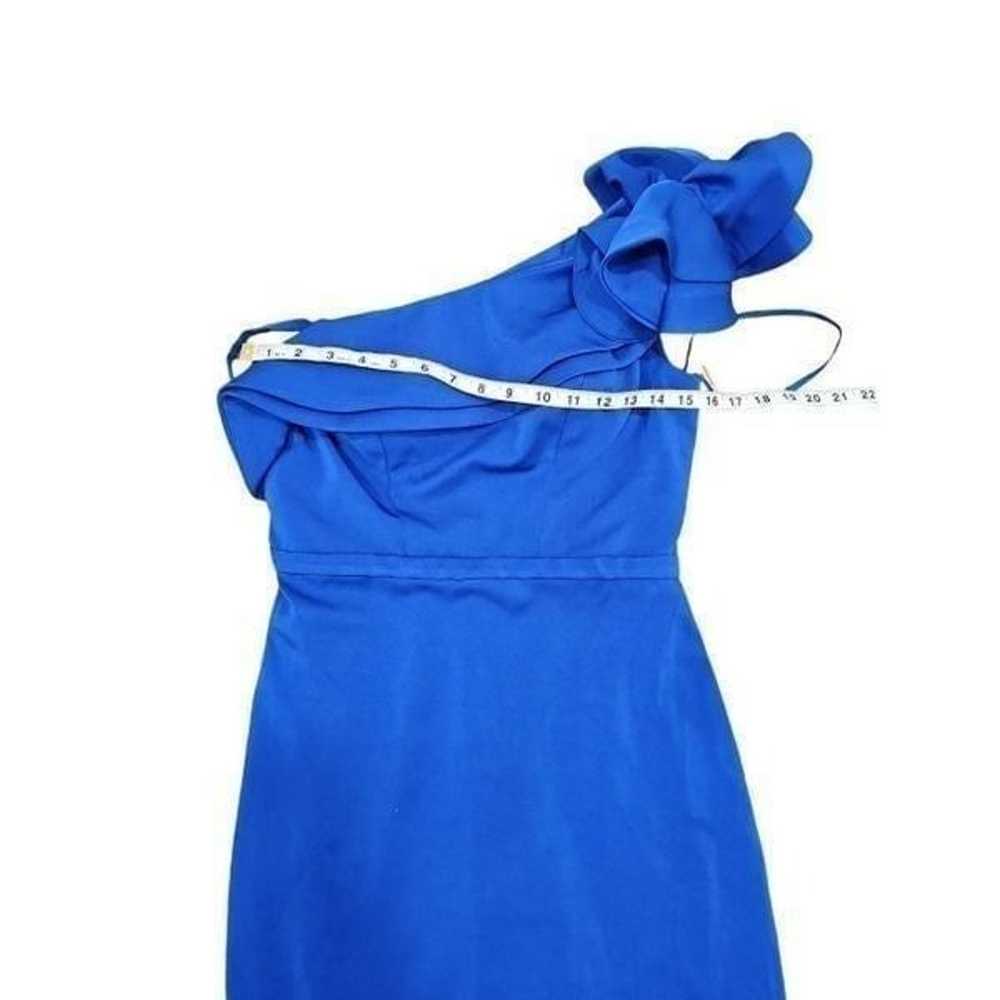 NWOT Ieena for Mac Duggal One Shoulder Ruffle Min… - image 7