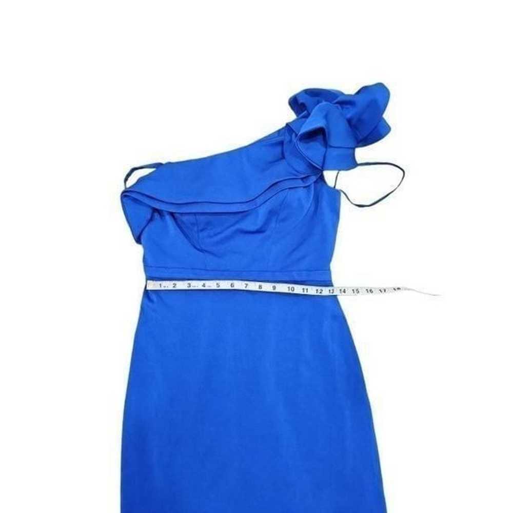 NWOT Ieena for Mac Duggal One Shoulder Ruffle Min… - image 8