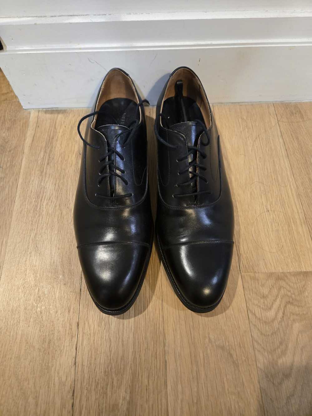 Meermin Meermin Black Calf Captoe Oxford 9.5UK - image 1