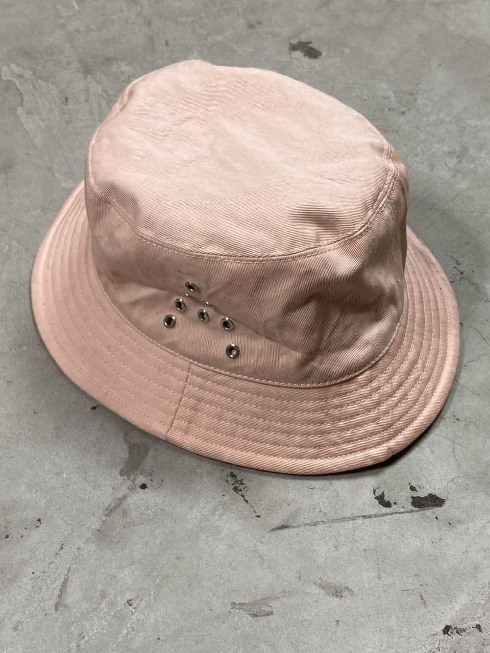 Acne Studios Acne Studios Pink “A” Logo Bucket Hat - image 1