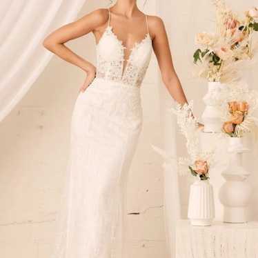 Lulus Wonderlust Wedding Dress