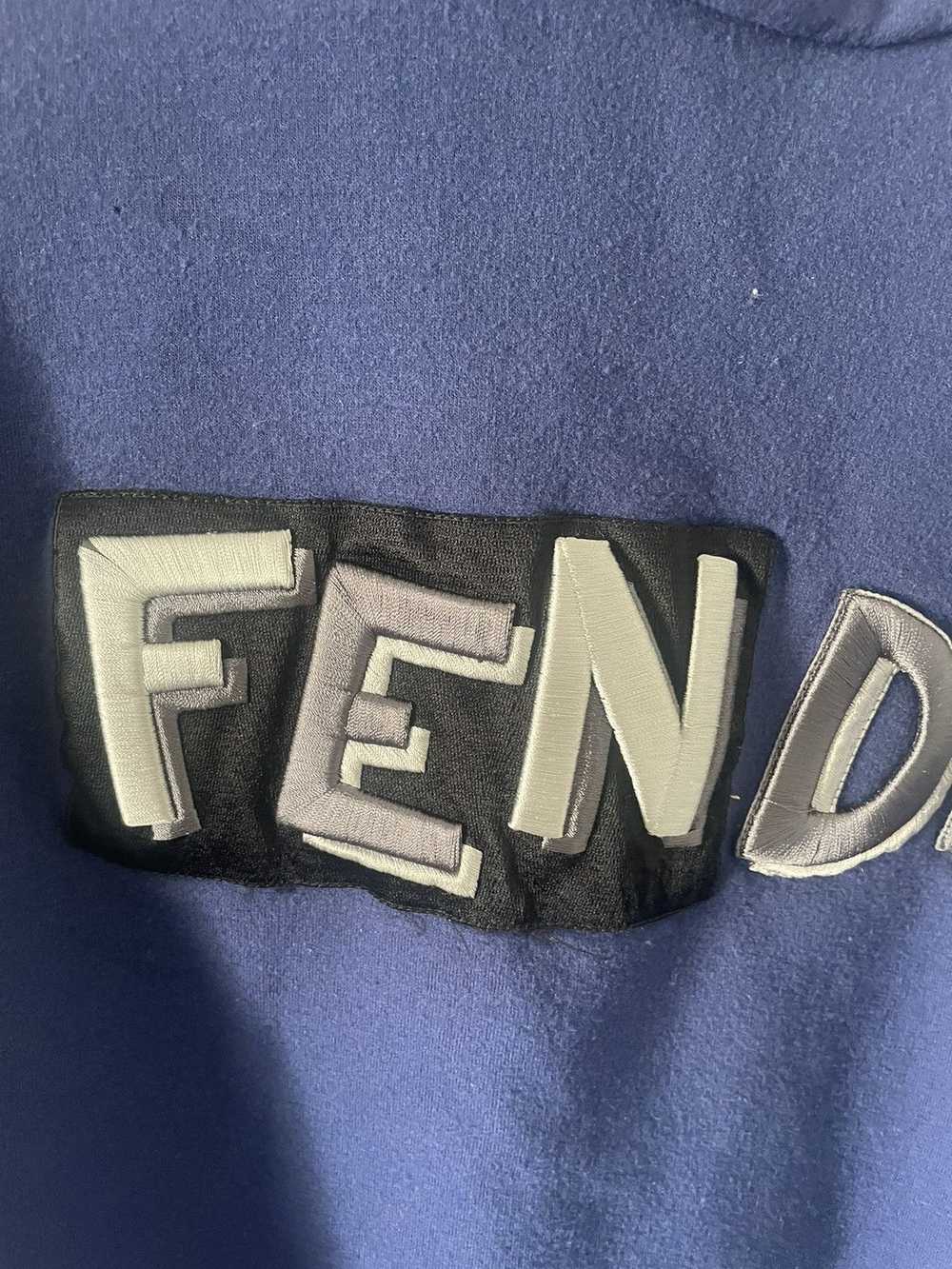 Designer × Fendi × Luxury Fendi Embroidered 100% … - image 2