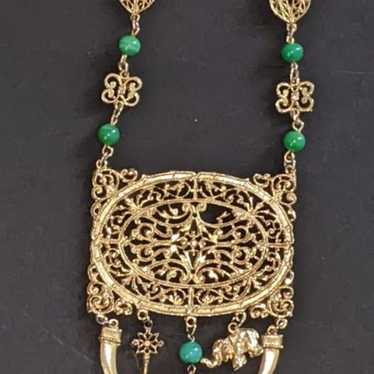 Rare Vintage Confirmed Goldette Necklace - image 1