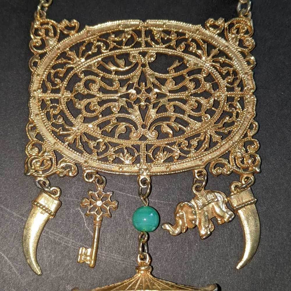 Rare Vintage Confirmed Goldette Necklace - image 3