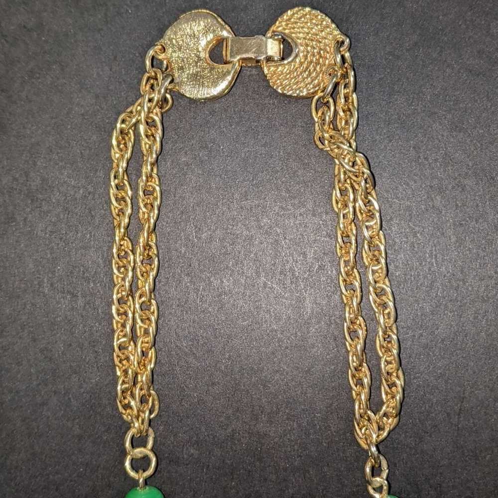 Rare Vintage Confirmed Goldette Necklace - image 5