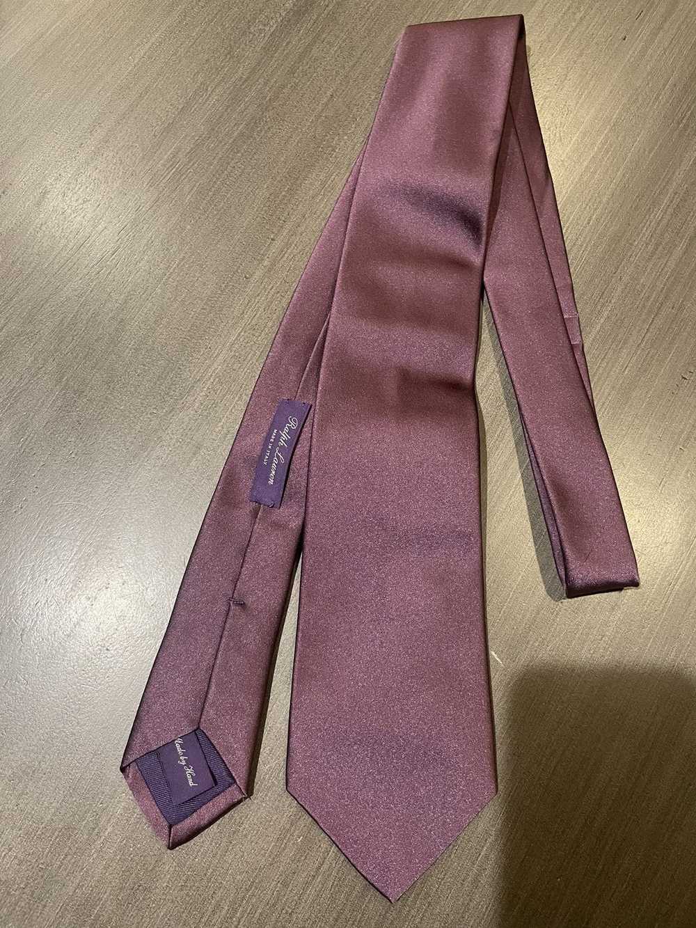 Ralph Lauren Purple Label Peau de Soie Tie - image 2