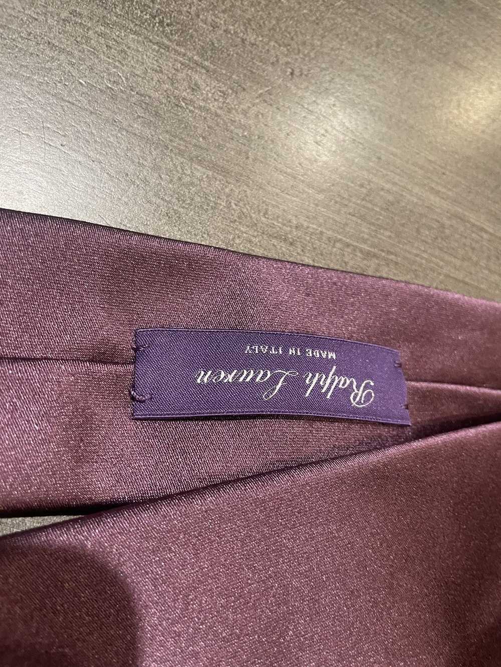 Ralph Lauren Purple Label Peau de Soie Tie - image 3