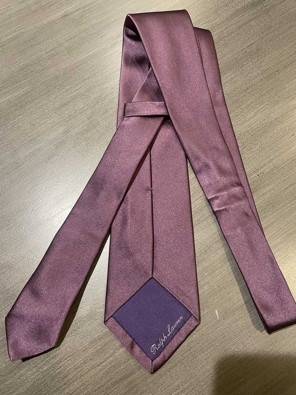 Ralph Lauren Purple Label Peau de Soie Tie - image 5