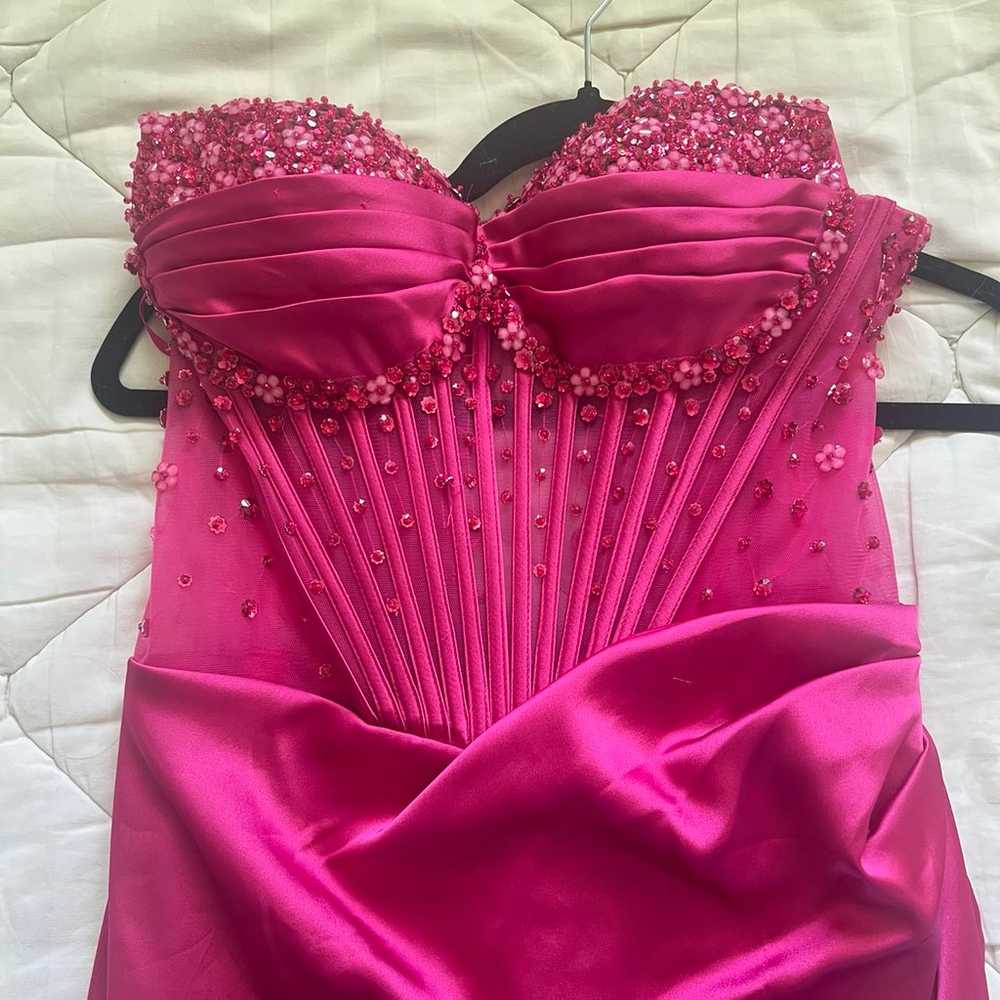 Pink Prom Dress - image 4