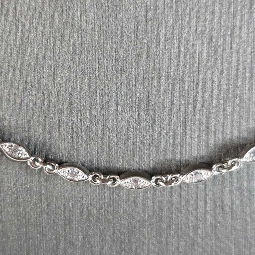 Womens Vintage Estate Sterling Silver Modernist C… - image 2