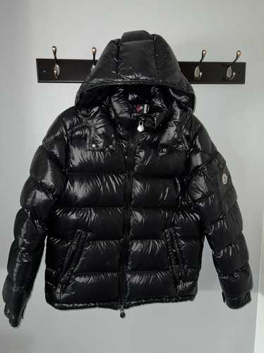 Moncler MONCLER COAT BLACK PUFFER