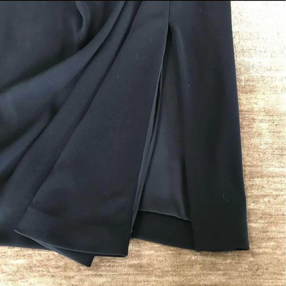 BALENCIAGA Black Silk Blend Dress Size 38 - image 4