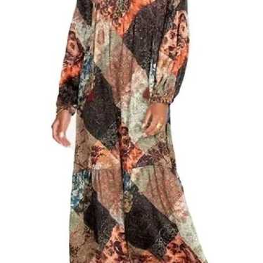 Johnny Was Workshop Mabel floral silk maxi dress