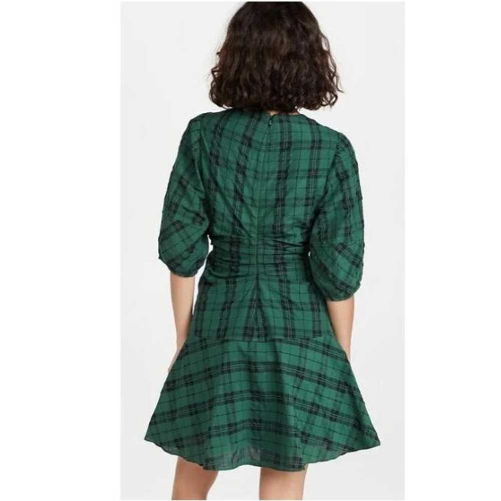 Tanya Taylor Emmaline Plaid Dress in Green - image 2