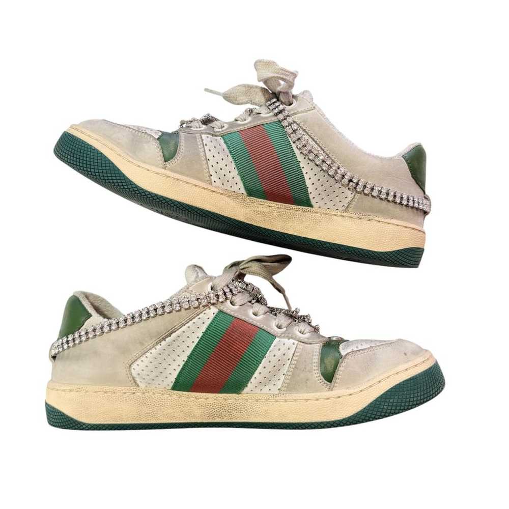 Gucci Screener leather trainers - image 3