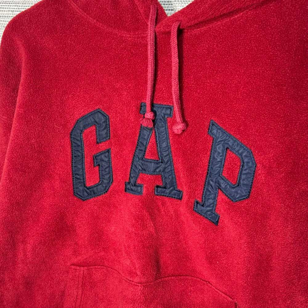 Gap × Streetwear × Vintage Y2K Gap Fleece Hoodie - image 2