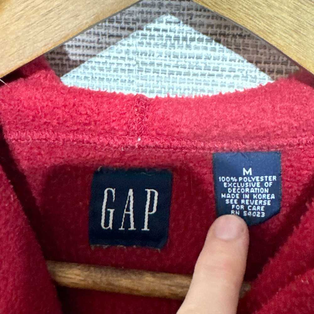 Gap × Streetwear × Vintage Y2K Gap Fleece Hoodie - image 4